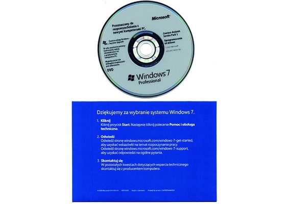 China 64 Bit-Windows 7 Procoa-Aufkleber-Software für PC, Produkt-Schlüssel Dells Windows 7 fournisseur