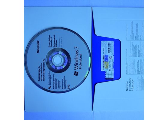 China Microsoft Windows 7 Berufs-Dvd Betriebssystem/Schlüssel des Produkt-W7 fournisseur