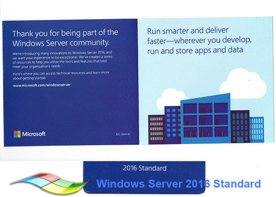 China Volle Standard-64bit Microsoft Server 2016 R2 des Versions-Gewinn-Server-2016 fournisseur