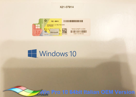 China Volle Version Windows 10 Pro-echte Systeme Soem-Aufkleber-32bit aktivieren fournisseur