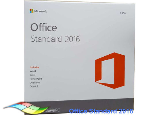 China Microsoft Office 2016 Standard-DVD verkaufen Satz Fenster im Einzelhandel, das für PC Betriebssystem ist fournisseur