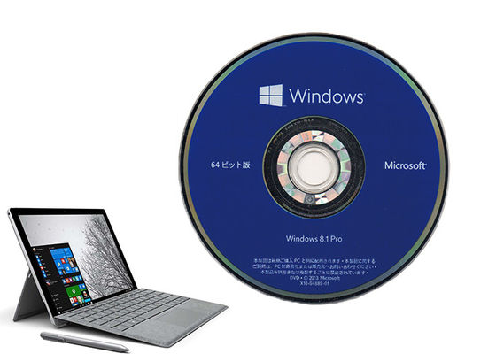 China Echter Pro Pack Windows 8,1 Soem-Produkt-Schlüssel 64bit Betriebssystem fournisseur