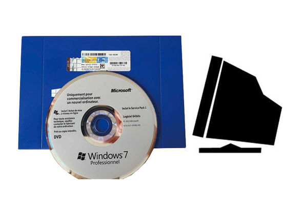 China Französische Sprachsoftware 100% ursprüngliche Windows 7 Pro Pack COA X20 fournisseur