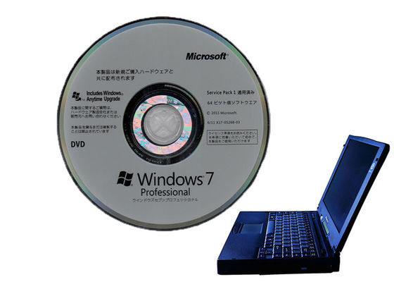 China Windows 7-Soem Dvd PC Pro Pack 64bit FPP echtes Windows 7 Berufs- fournisseur