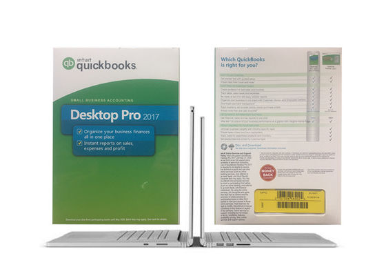 China 1-30 Tischplattenunternehmen 2018 Benutzer QuickBooks-Desktop-2017/Quickbooks fournisseur