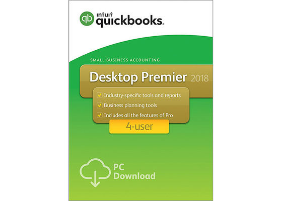 China 100% echter QuickBooks Premier 2018 Desktop-2017 mit Benutzer der Industrie-Ausgaben-4 fournisseur