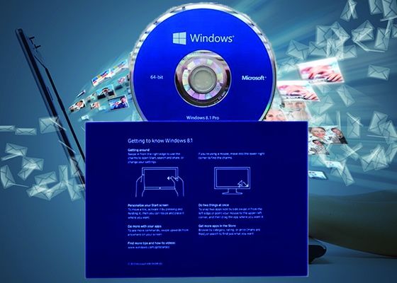 China Volle Version Windows 8,1 mehrsprachige Systeme Pro Pack Soems Versions-64Bit online aktivieren fournisseur