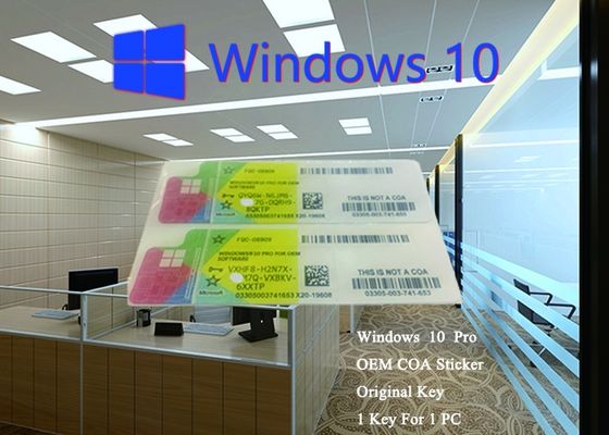 China PRODUKT-Schlüssel-Unternehmens-Schlüssel Windows 10 Pro, on-line-Aktivierung 64bit fournisseur