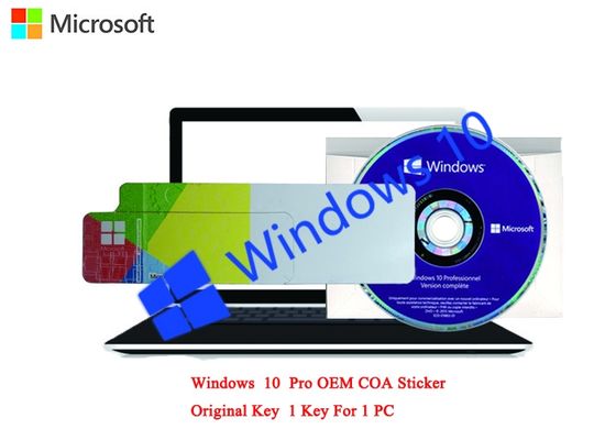 China Polnische Sprach-MS Windows 10 aktivieren Pro-COA-Aufkleber 64bit online COA X20 fournisseur