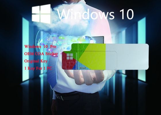 China Windows-Produkt-Schlüssel-Aufkleber-Windows 10 Pro-aktivieren COA-Aufkleber-volle Version online kundengerechtes fournisseur