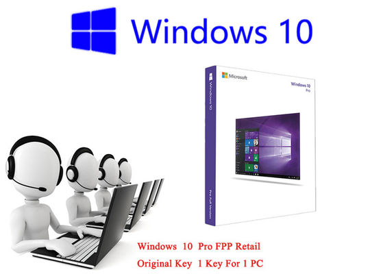China Microsoft Windows 10 Pro- FPP Klein-64bit online aktivieren Deutschen/Multili-Sprache fournisseur