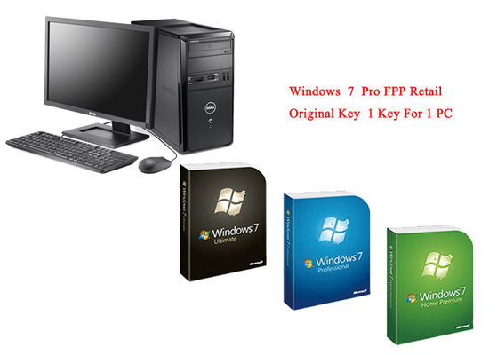 China Pro Pack Microsoft Windowss 7 online aktivieren kundengerechtes FQC echtes FPP im Kleinen fournisseur