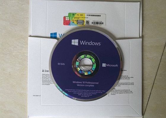 China Französische Versions-Beamt-Windows 10 Pro-Soem-Aufkleber 64BIT für den PC nagelneu fournisseur