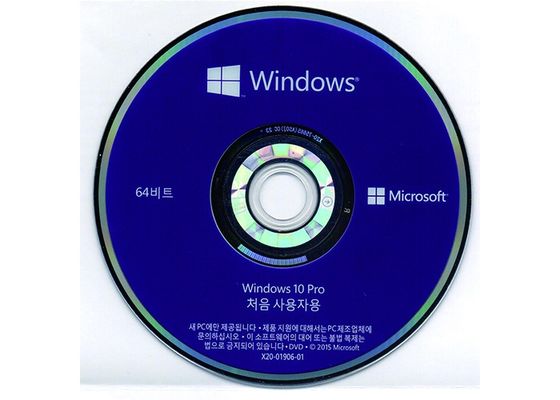 China Ursprüngliches Windows 10 Bit Dvd OSs des Fachmann-64 echte Systeme fournisseur