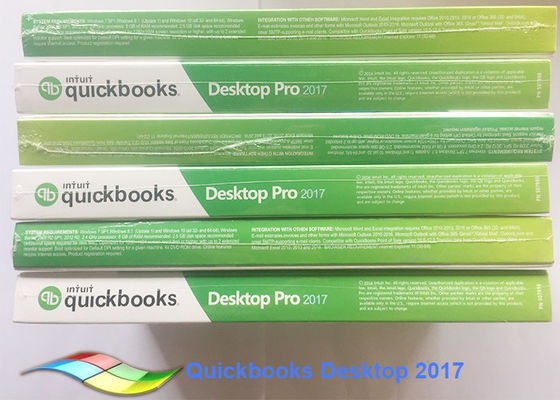 China Alte Version QuickBooks-Desktop-Software 2017 1-User, Quickbooks-Desktop-Gehaltsliste fournisseur