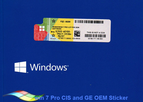 China Bit Produkt-Schlüssel-Windows 7-Fachmann-64 für Tablet-PC-/Computer-Produkt-Schlüssel fournisseur