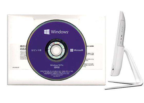 China Windows 10 Pro-Soem-Polnisch-Sprache, Lizenz-Aufkleber-Hardware DVD 32 Bit-/64 Bit fournisseur