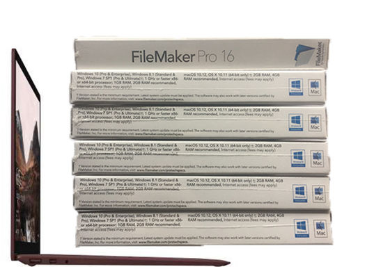 China 100% Kleinpaket HL2C2ZM/A kasten-ursprüngliche FileMaker Pro-16 für MAC fournisseur
