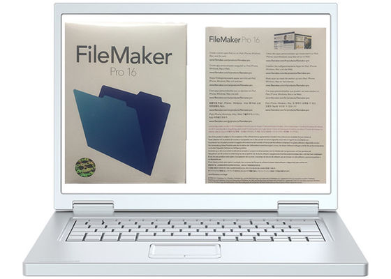 China Echtes Kleinpaket MAC kasten-multi Sprachen- FileMaker Pro-16 fournisseur