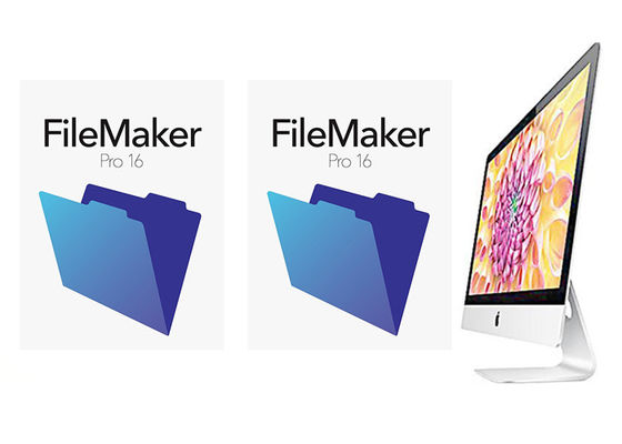 China Echtes Kasten-Paket-multi Sprache FileMaker Pro-Einzelhandels-16 für MAC fournisseur