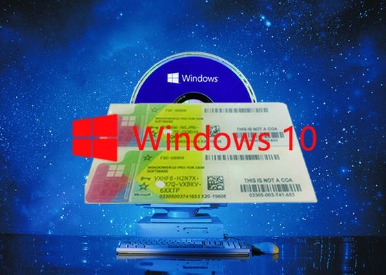 China Volle Versions-Windows 10 Pro-COA-Aufkleber, der Serienkundengerechte Schlüsselsysteme FQC 64bit bearbeitet fournisseur