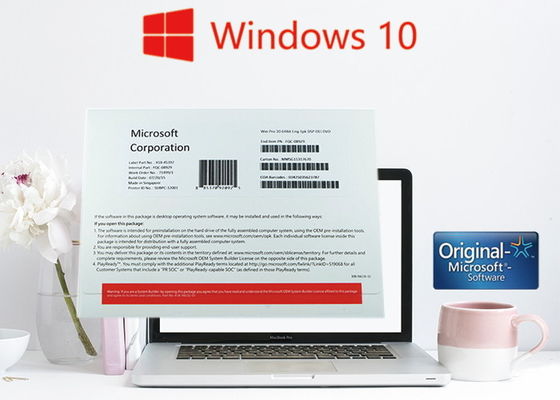 China Windows-Proaufkleber/Windows 10 Pro-Soem-Aufkleber keine Sprachbeschränkung fournisseur